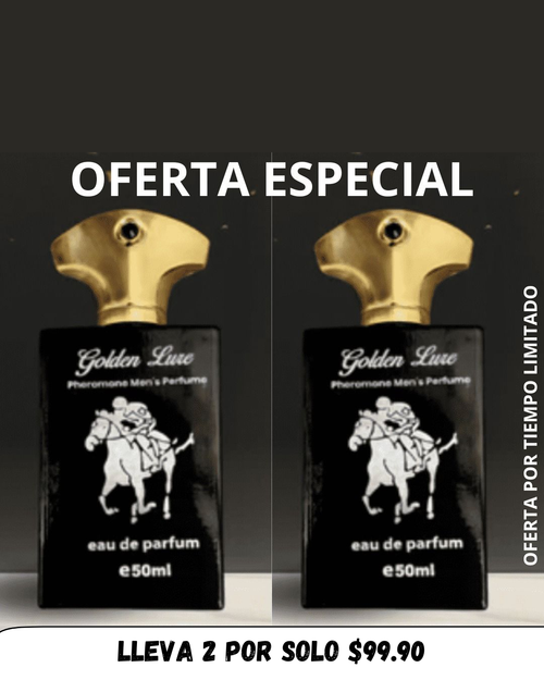 💎 GOLDEN LURE – PERFUME CON FEROMONAS PARA HOMBRES