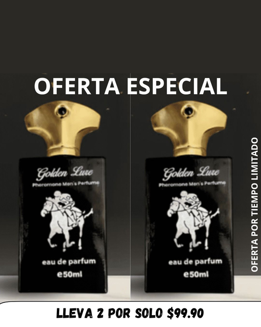 💎 GOLDEN LURE – PERFUME CON FEROMONAS PARA HOMBRES