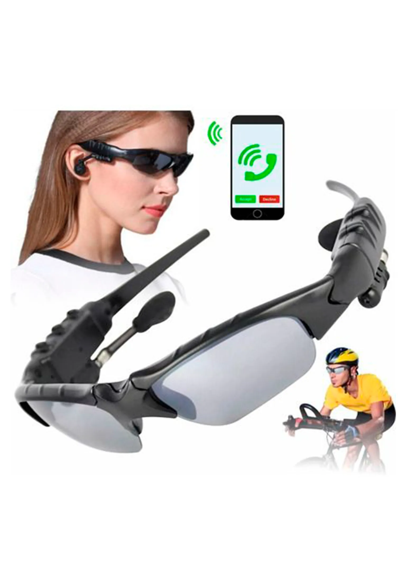 🕶️ LENTES CON AUDÍFONOS BLUETOOTH – ESTILO, TECNOLOGÍA Y COMODIDAD EN UNO SOLO