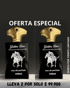💎 GOLDEN LURE – PERFUME CON FEROMONAS PARA HOMBRES