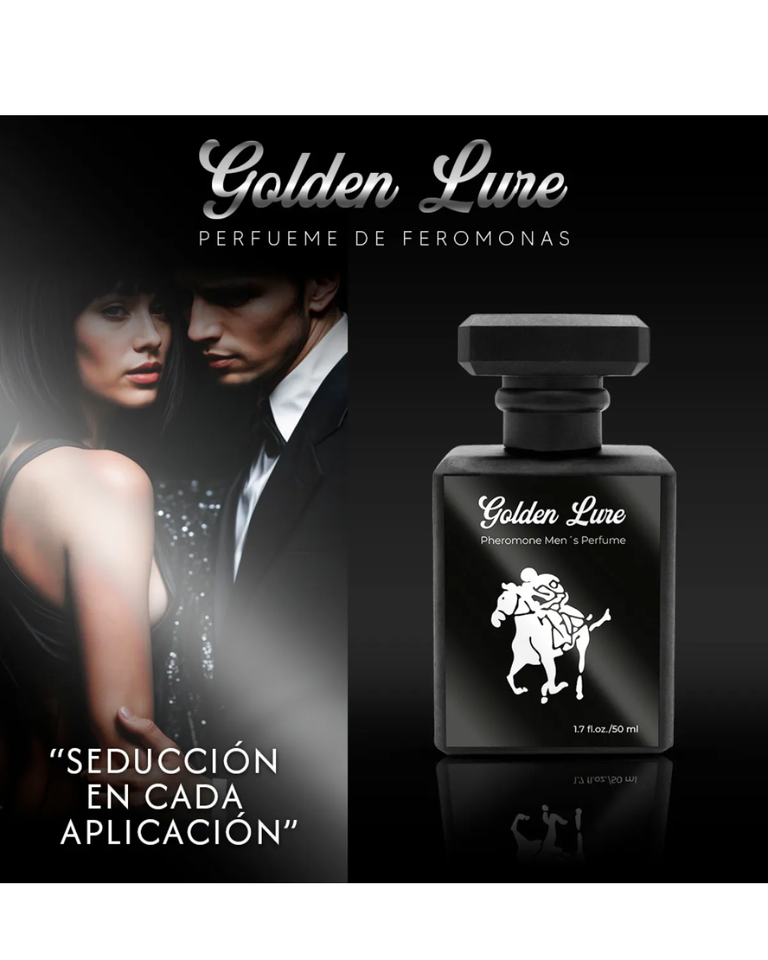 💎 GOLDEN LURE – PERFUME CON FEROMONAS PARA HOMBRES