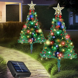 Luces Navideñas con Panel Solar Multicolor 10M