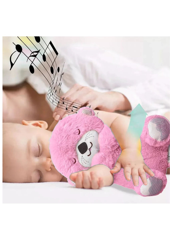 NUTRIA DORMILONA CON CONTROL ROSADO – EL PELUCHE QUE ARRULLA Y DA CALMA