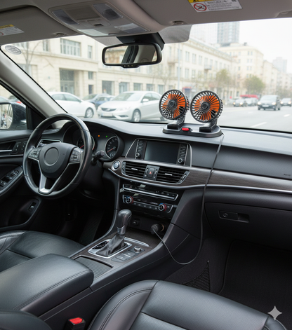 VENTILADOR DOBLE PARA AUTO